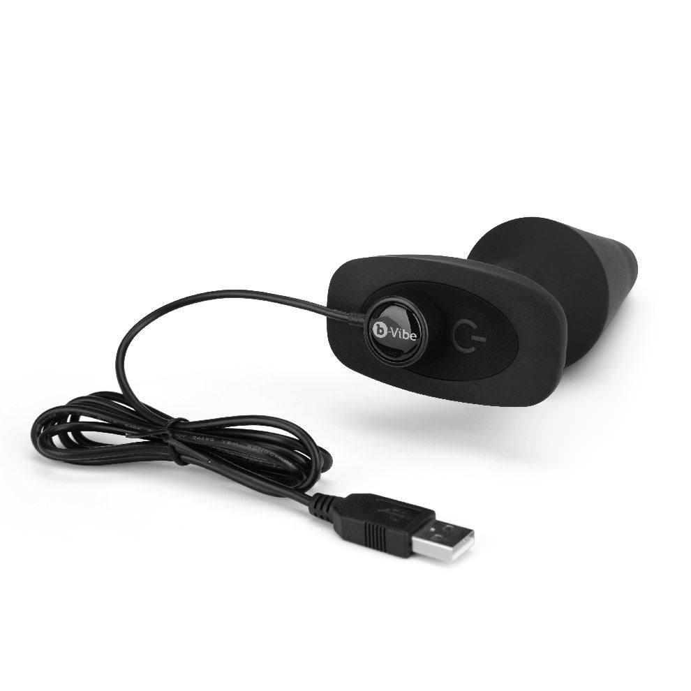 Vibrating butt plug with rotating beads - Rimming XL B-Vibe - Boutique Séduction