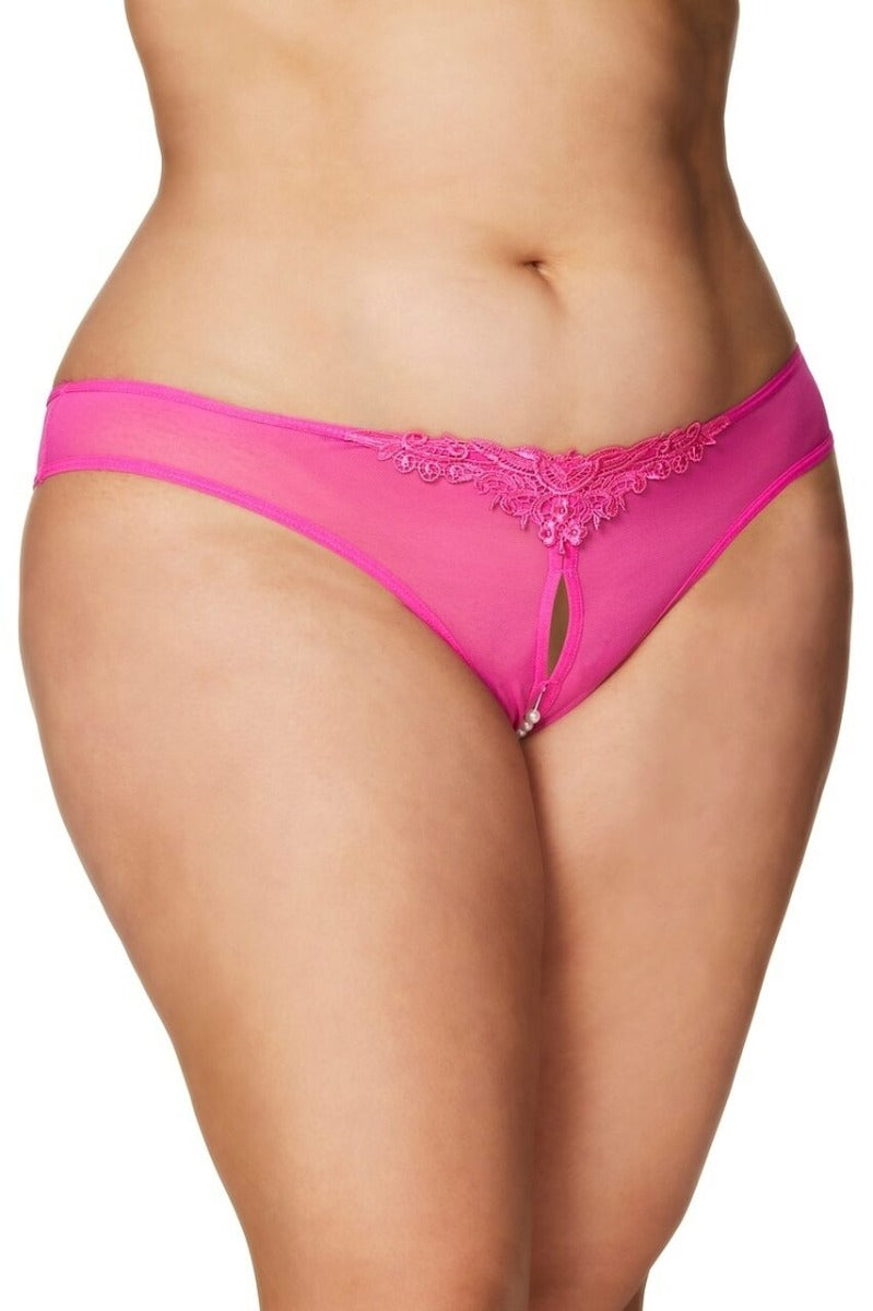 Paradise Lace Pearl Thong Oh La La Cheri - Boutique Séduction