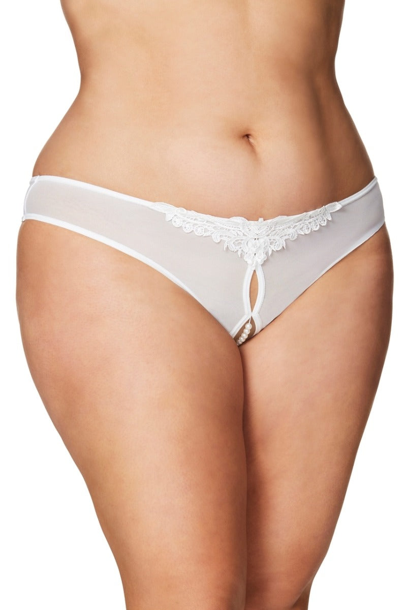 Paradise Lace Pearl Thong Oh La La Cheri - Boutique Séduction