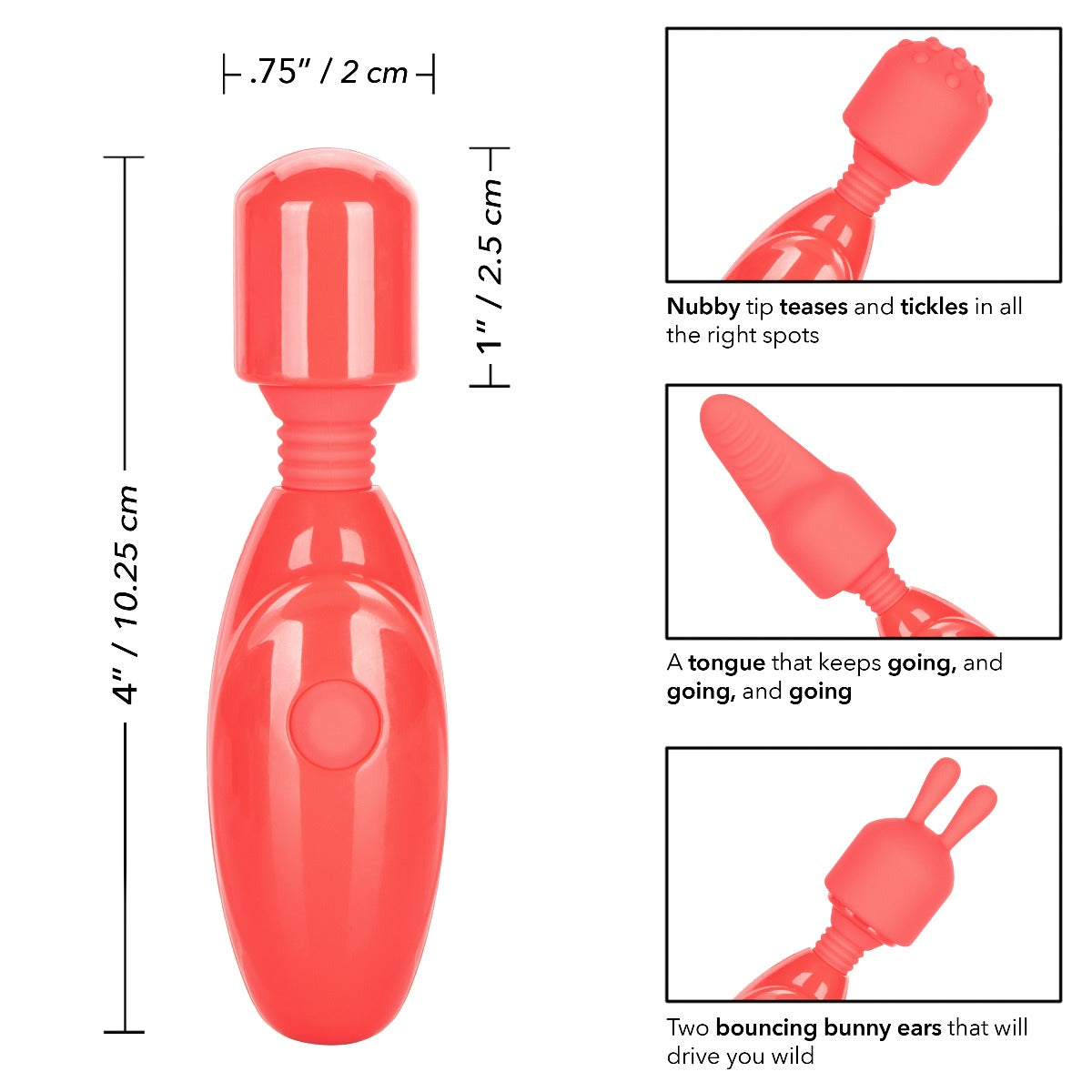 Rechargeable Massager Kit Calexotics - Boutique Séduction
