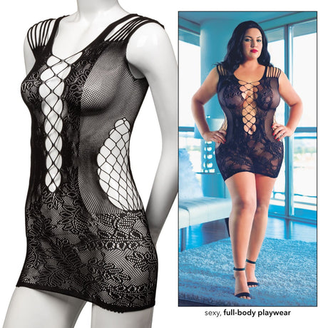 Peek-a-boo Mini Dress Scandal - Boutique Séduction