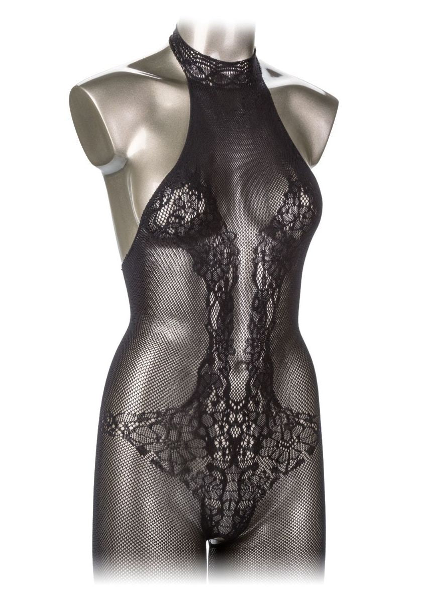 Halter Lace Bodystocking Scandal - Boutique Séduction