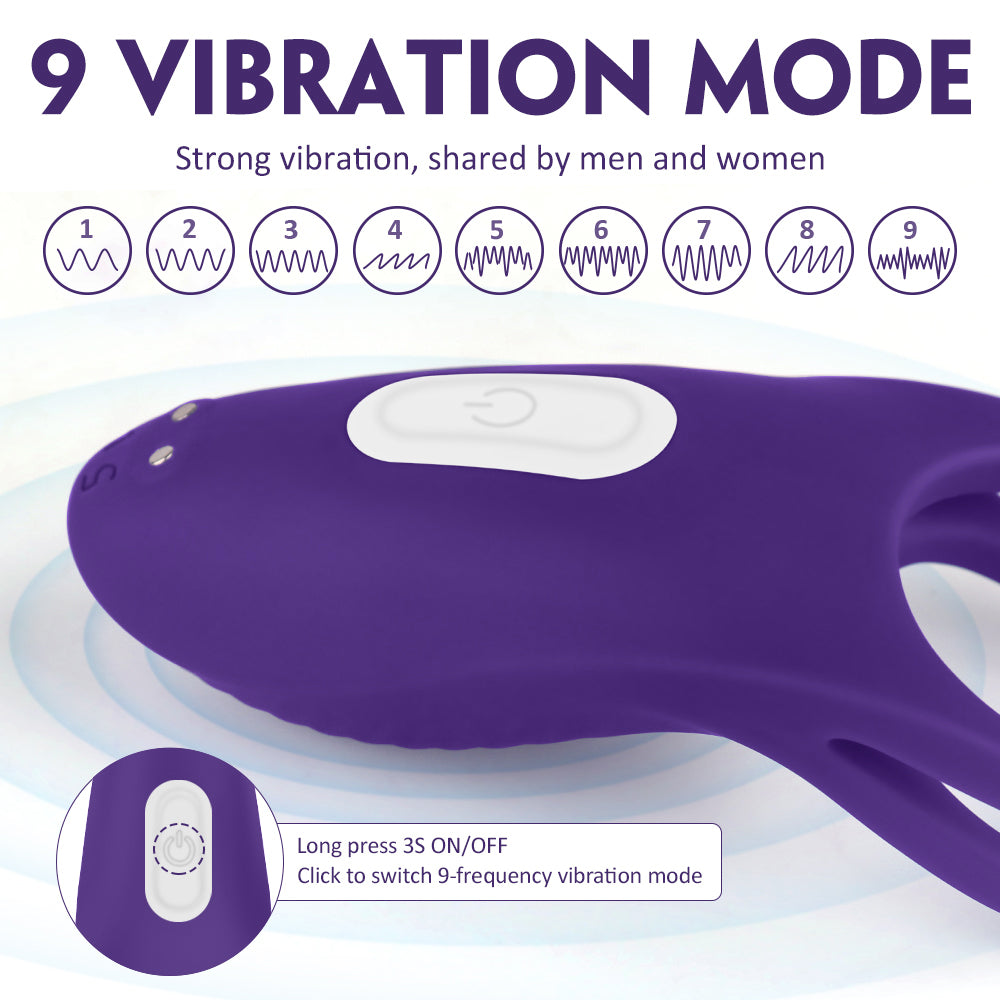 TRAP Cock Ring Vibrator Amzing Toy - Boutique Séduction