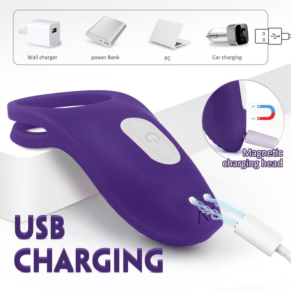 TRAP Cock Ring Vibrator Amzing Toy - Boutique Séduction