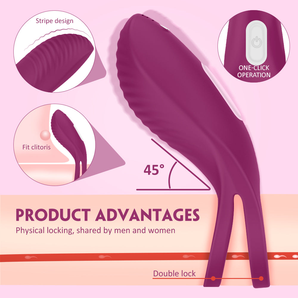 TRAP Cock Ring Vibrator Amzing Toy - Boutique Séduction