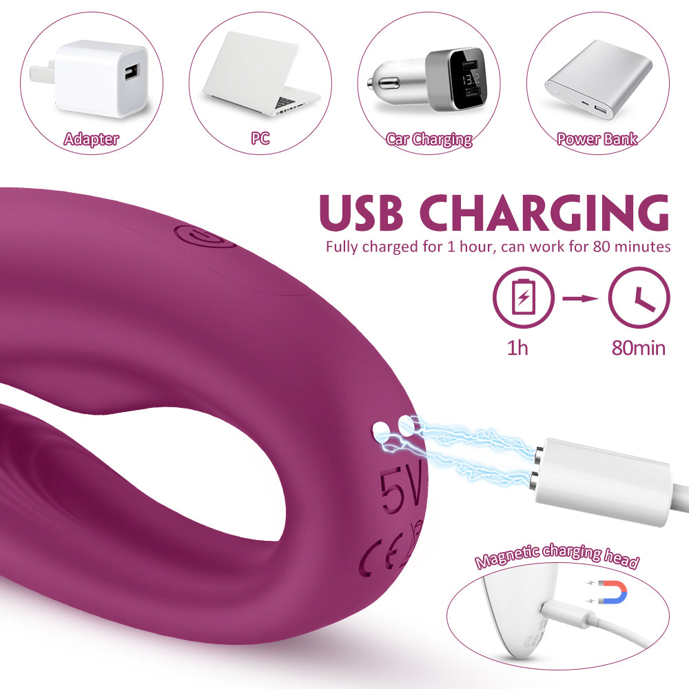 VIVIANA Vibrator For Couple Remote Control Amzing Toy - Boutique Séduction