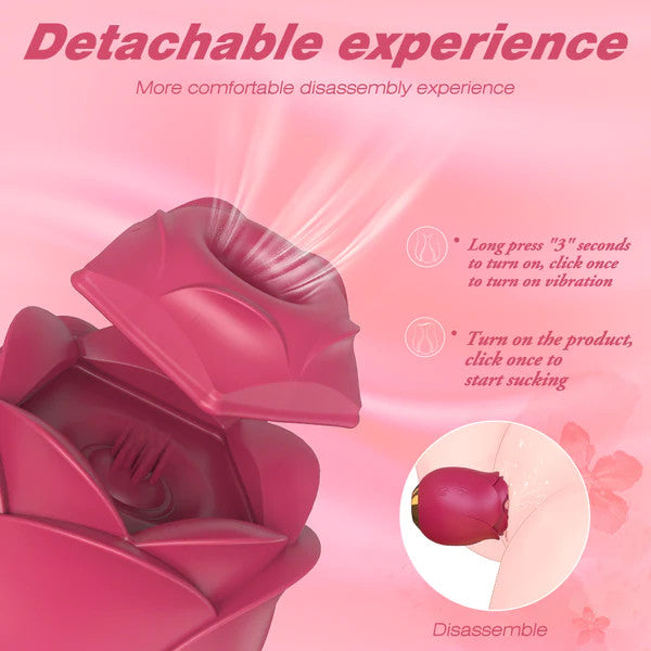 Immortal Flower 2 Clitoris Stimulator Amzing Toy - Boutique Séduction