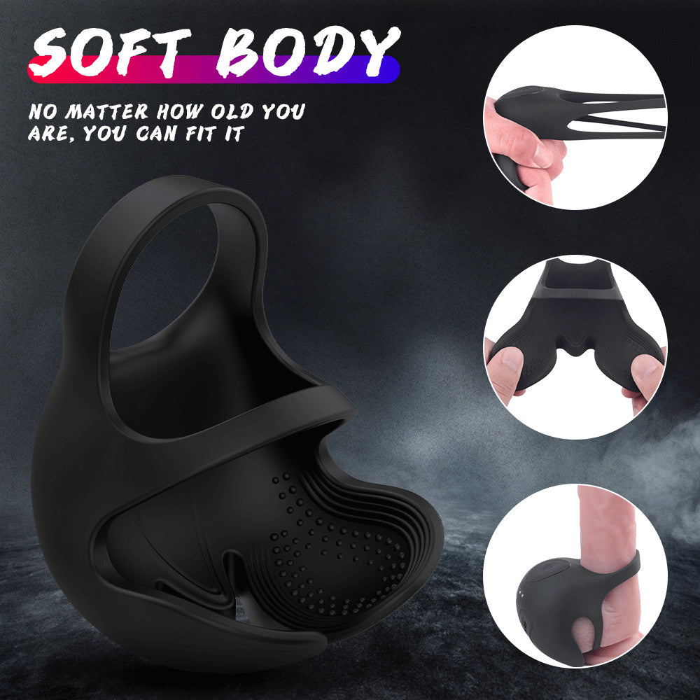Chad Vibrating Cock Ring Amzing Toy - Boutique Séduction