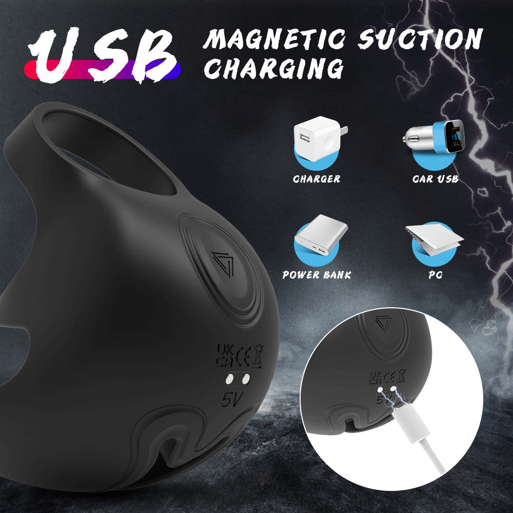 Chad Vibrating Cock Ring Amzing Toy - Boutique Séduction