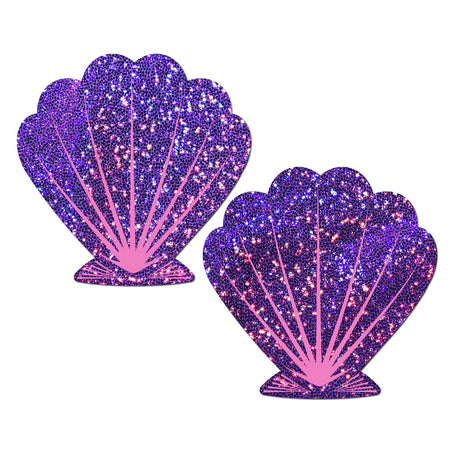 Pasties Glittering Seashell - PASTEASE Pastease - Boutique Séduction