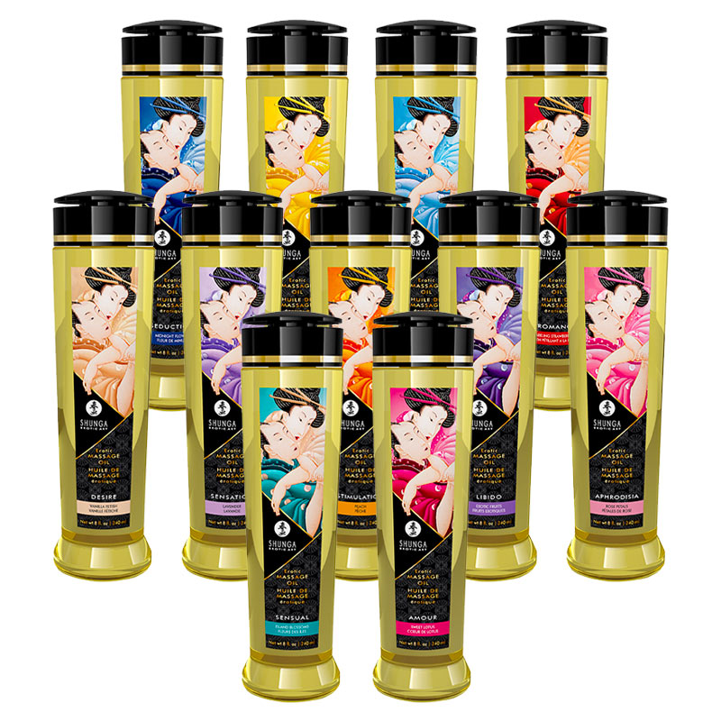 Erotic Massage Oil Shunga - Boutique Séduction