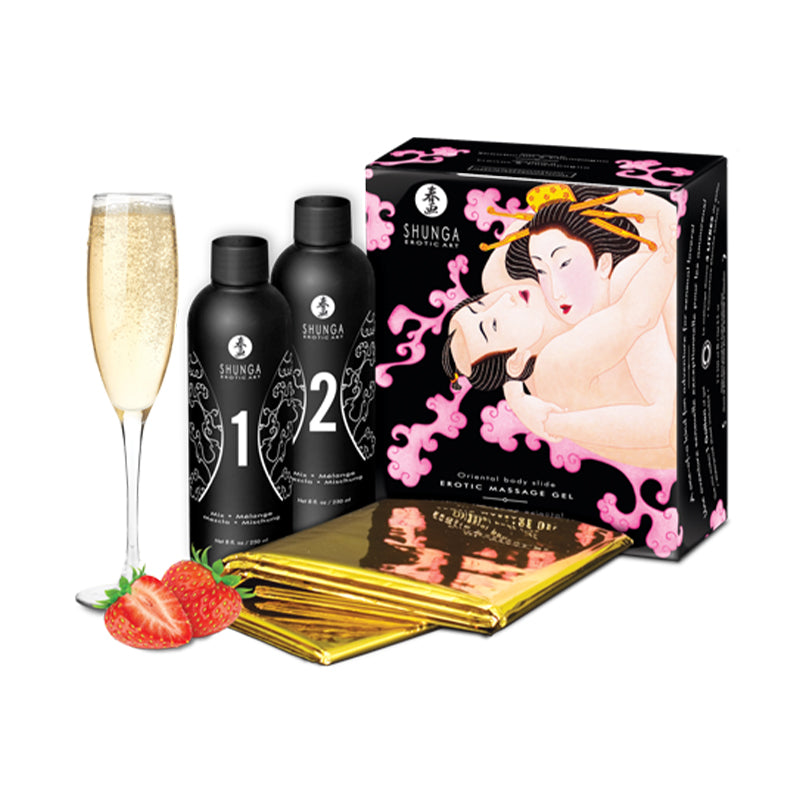 Oriental body to body Erotic Massage Gel Shunga - Boutique Séduction
