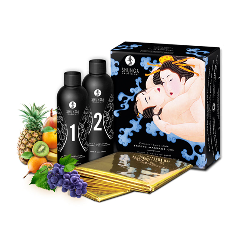 Oriental body to body Erotic Massage Gel Shunga - Boutique Séduction