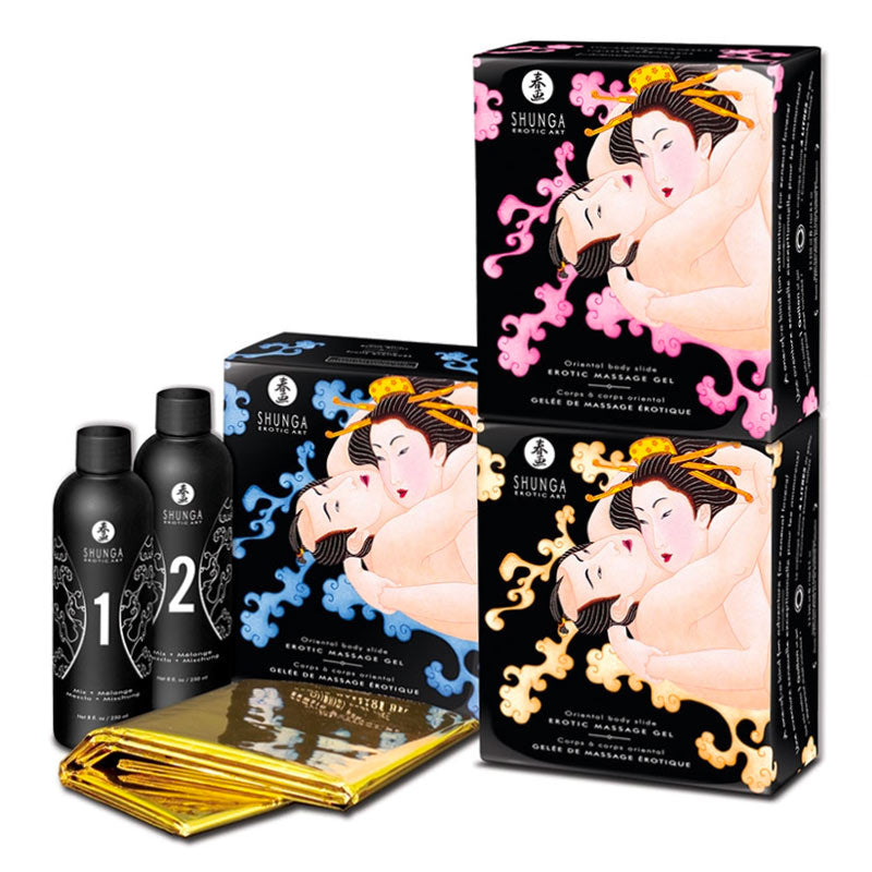 Oriental body to body Erotic Massage Gel Shunga - Boutique Séduction