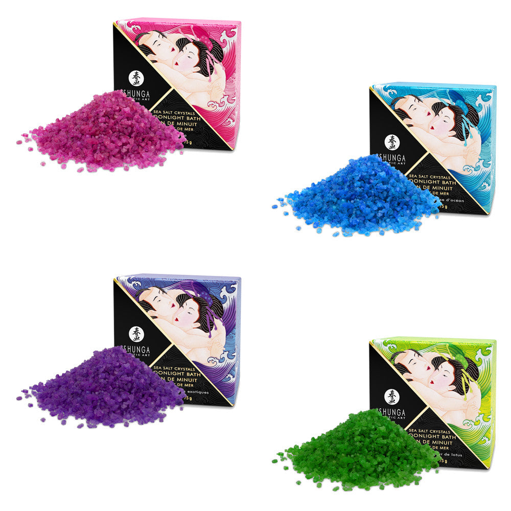 Moonlight Bath Sea Salt Crystals Shunga - Boutique Séduction