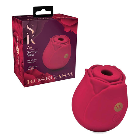 Air Stimulator With Suction Rosegasm - Boutique Séduction