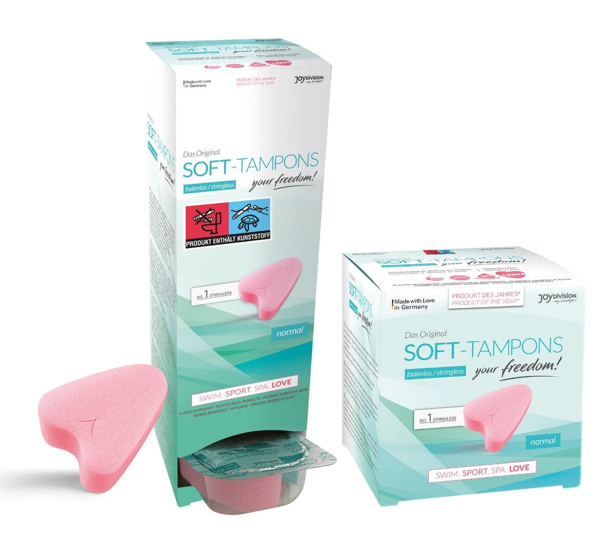 Soft Tampon Stringless Tampon Joy Division - Boutique Séduction