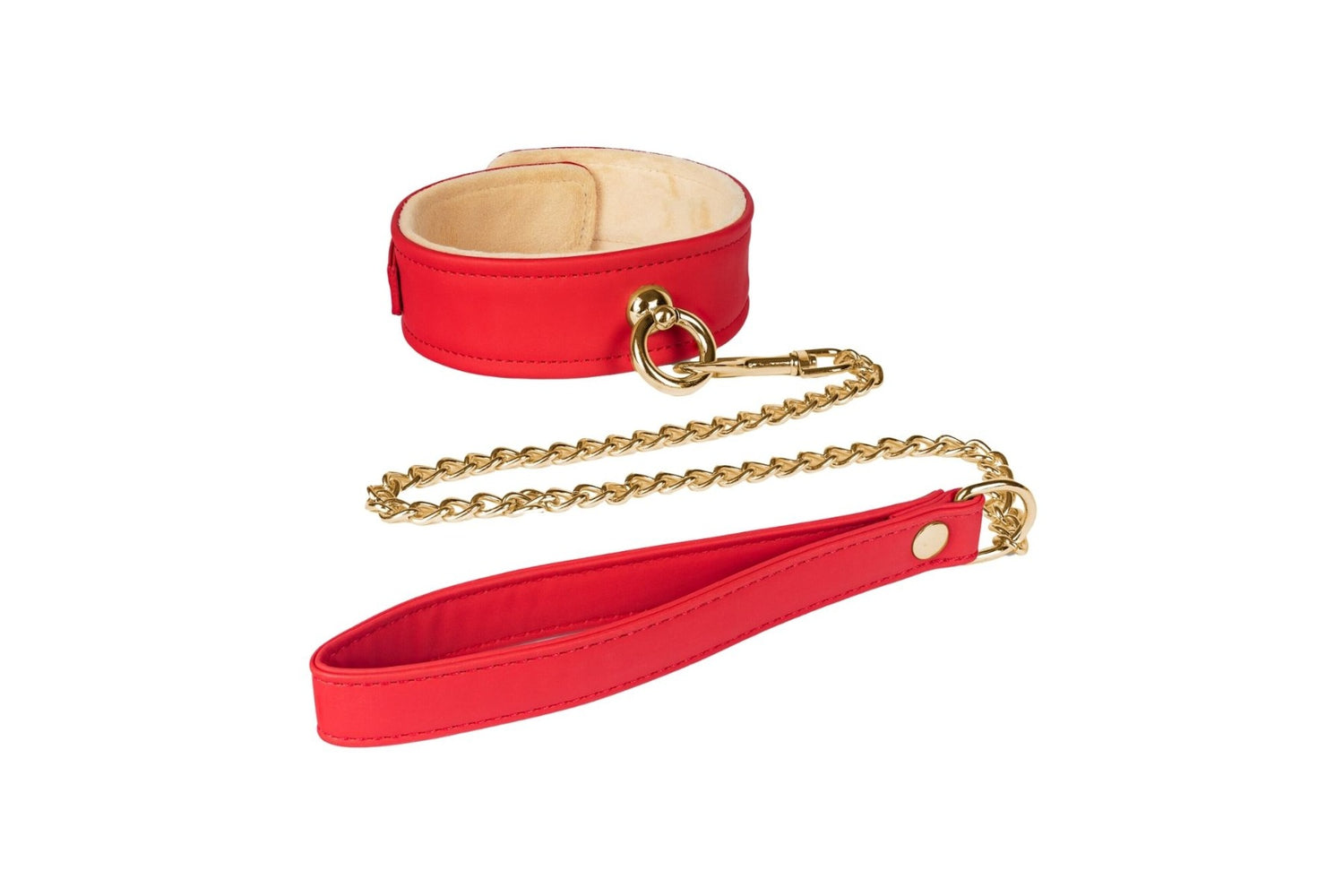 Plush Collar & Chained Leash Spartacus - Boutique Séduction