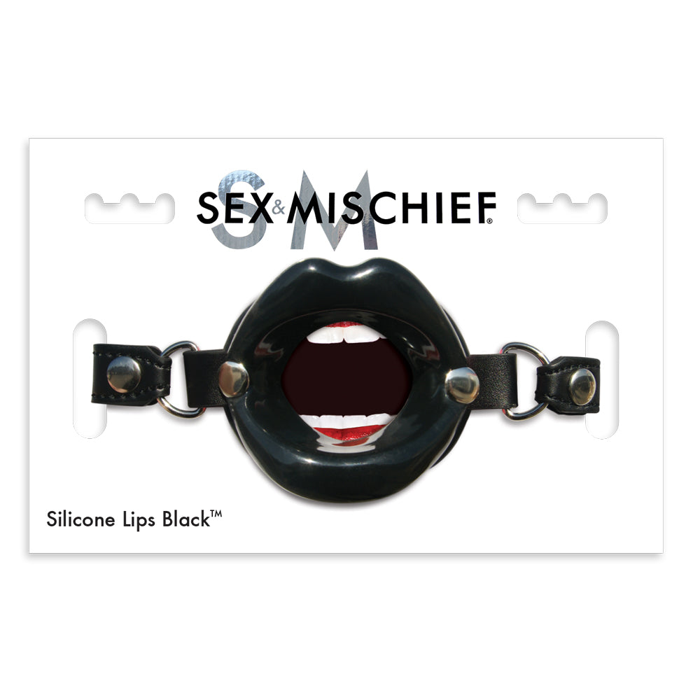 Sex & Mischief - Silicone Lips Mouth Gag Sex & Mischief - Boutique Séduction