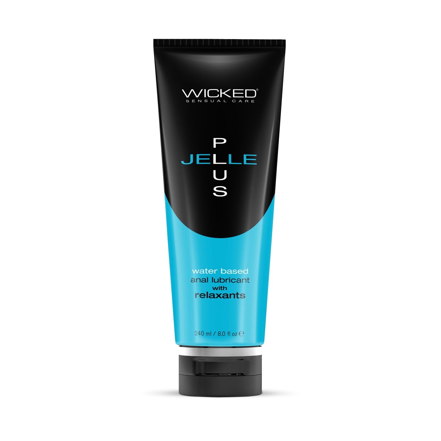 JELLE PLUS Water Based Anal Lubricant with Relaxants - WICKED Wicked - Boutique Séduction