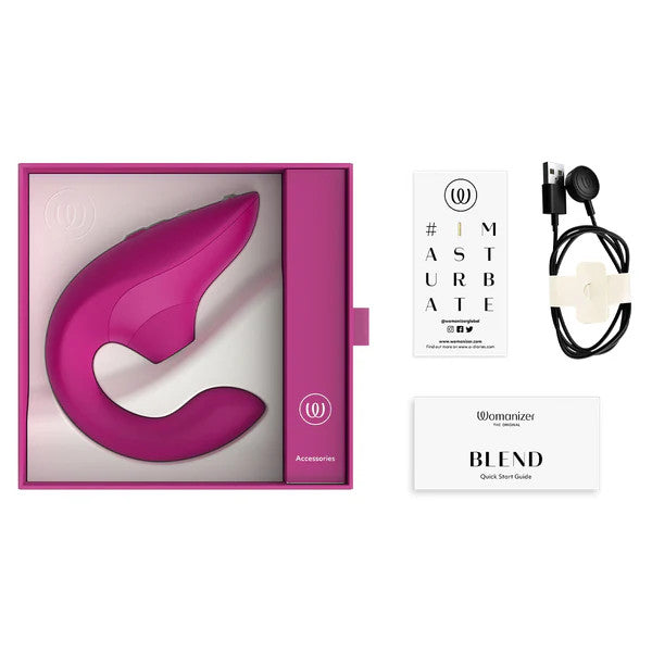 Blend Double Stimulation Vibrator Womanizer - Boutique Séduction