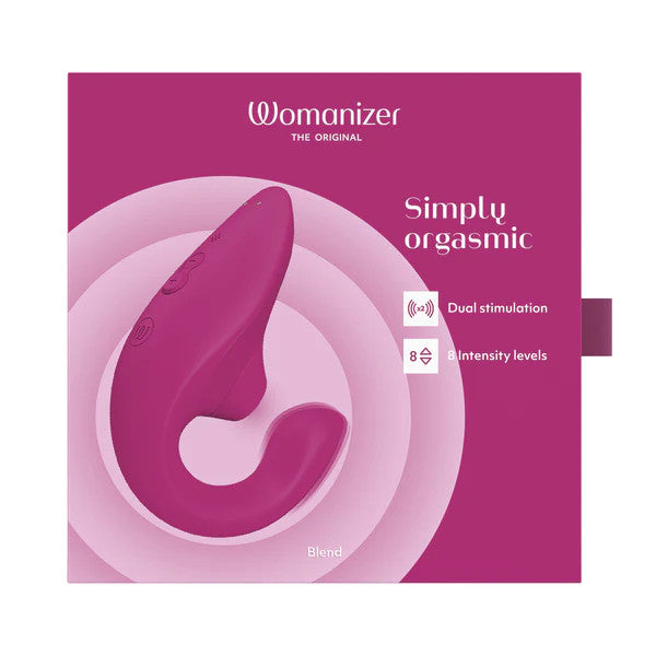 Blend Double Stimulation Vibrator Womanizer - Boutique Séduction