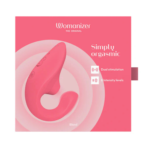 Blend Double Stimulation Vibrator Womanizer - Boutique Séduction
