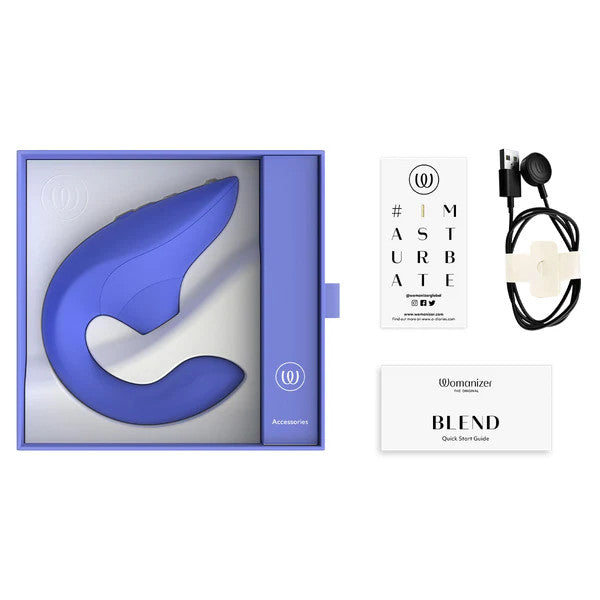 Blend Double Stimulation Vibrator Womanizer - Boutique Séduction