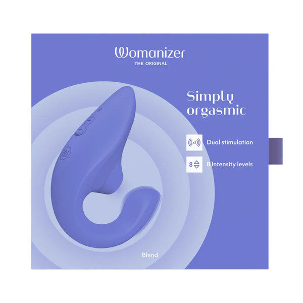 Blend Double Stimulation Vibrator Womanizer - Boutique Séduction