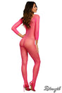 Long-sleeved Fishnet Bodystocking Dreamgirl International - Boutique Séduction
