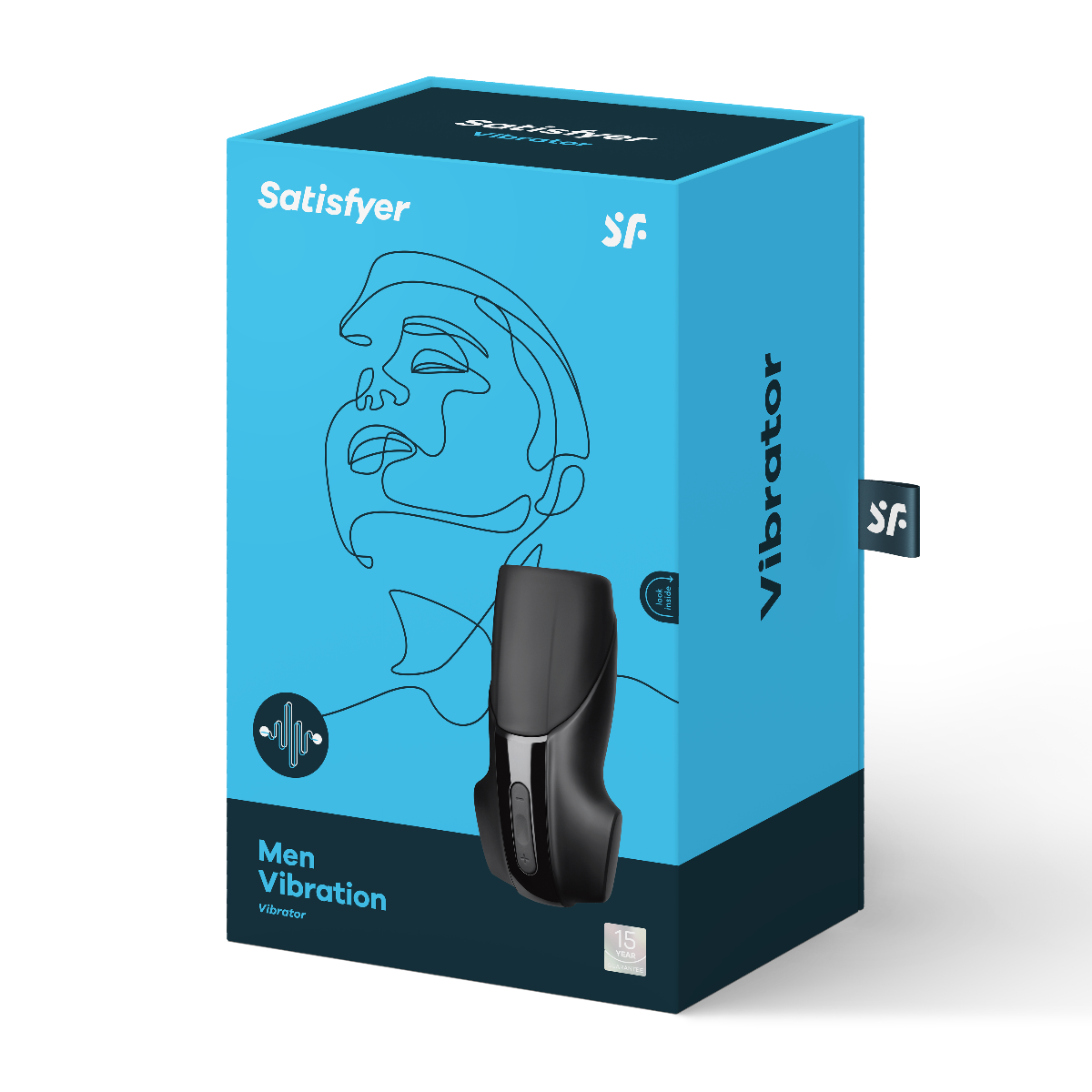 Vibrating masturbator - Men Vibration Satisfyer - Boutique Séduction