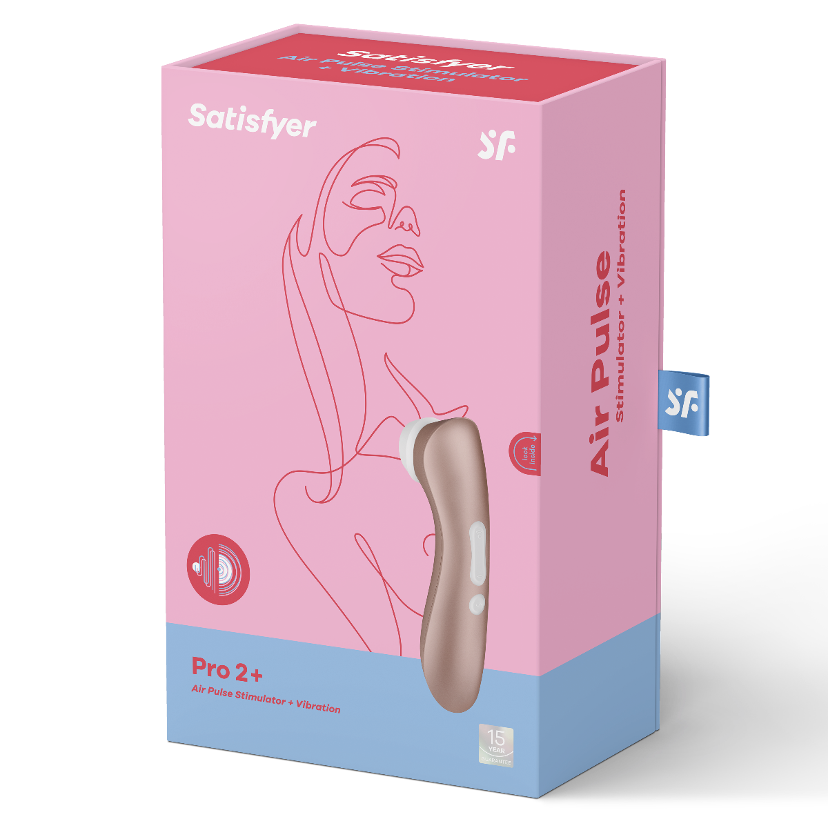 PRO 2+ Clitoral Stimulator Satisfyer - Boutique Séduction