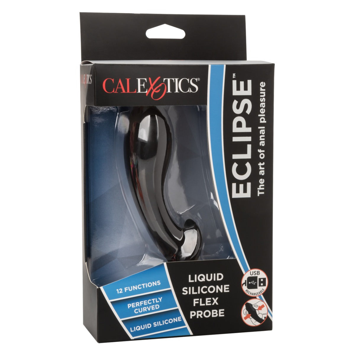 Stimulator Prostate - Eclipse - Liquid Silicone Flex Probe Eclipse - Boutique Séduction