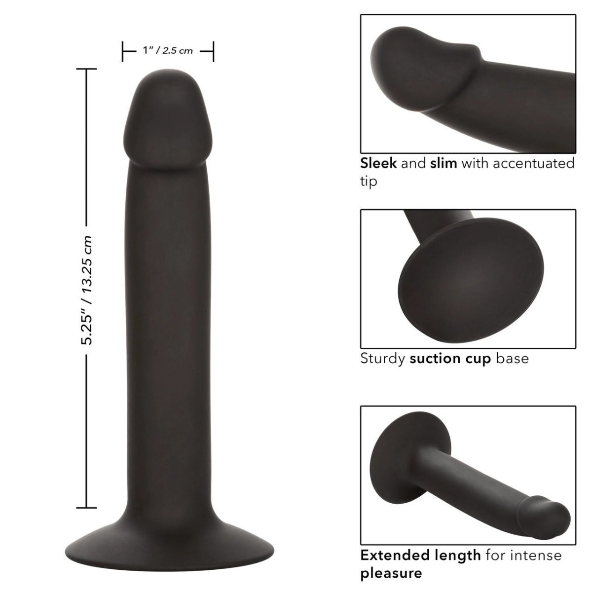 Silicone Slim Anal Stud - CALEXOTICS Calexotics - Boutique Séduction