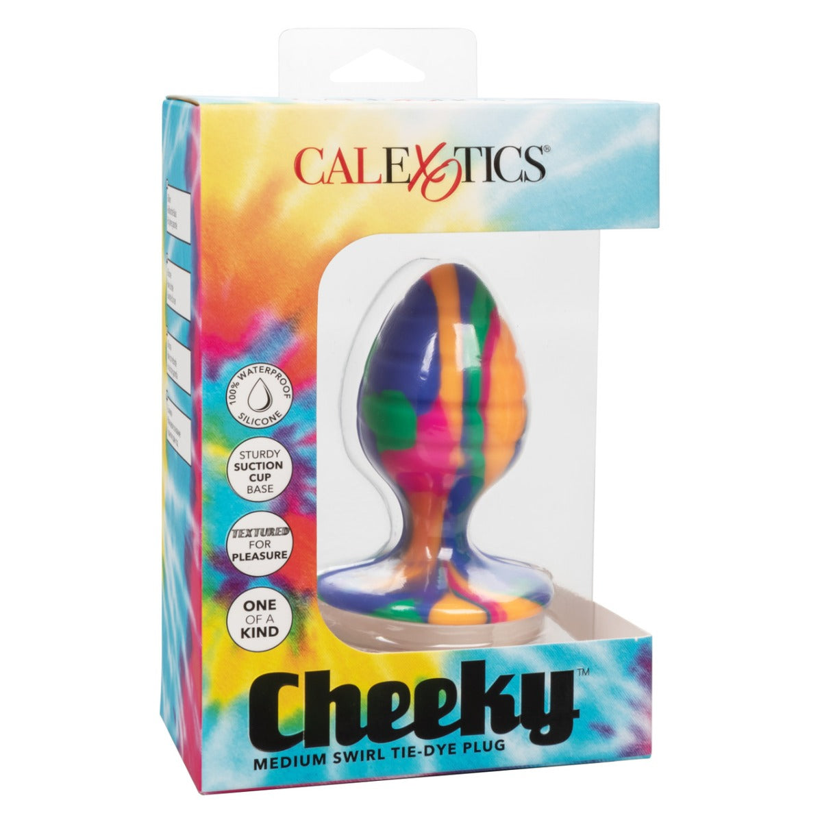 CHEEKY SWIRL Tie-Dye Plug - CALEXOTICS Cheeky - Boutique Séduction