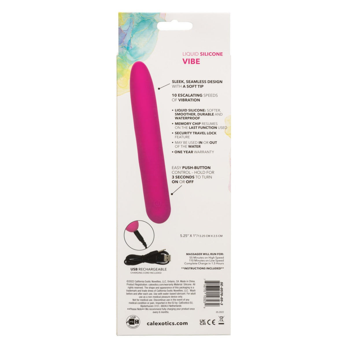 VIBE Liquid Silicone - BLISS - Pink Bliss - Boutique Séduction