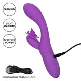 BUTTERFLY KISS FLUTTER Dual Stimulation Vibrator - CALEXOTICS Butterfly Kiss - Boutique Séduction