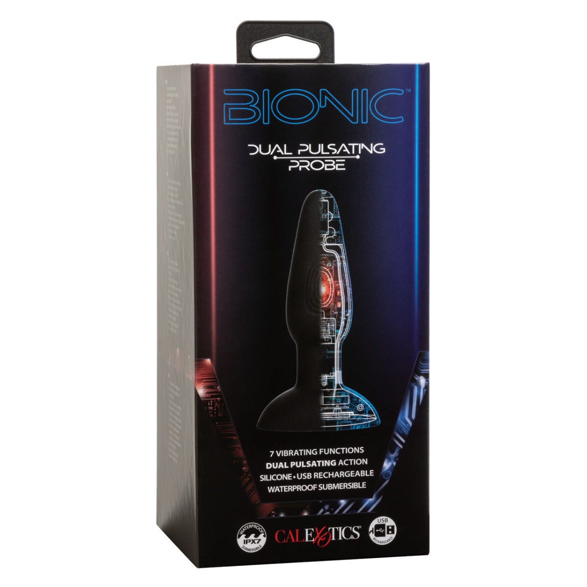 BIONIC Dual Pulsating Probe - CALEXOTICS Bionic - Boutique Séduction