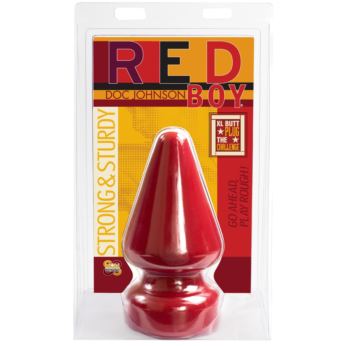 Butt plug XL - Red Boy - The Challenge Red Boy - Boutique Séduction