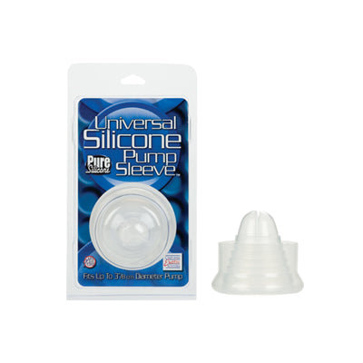 Universal Silicone Pump Sleeve Clear Optimum - Boutique Séduction