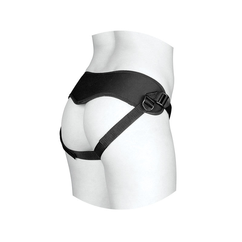 Vac-U-Lock - Chest and Suspender Harness With Plug Vac-U-Lock - Boutique Séduction