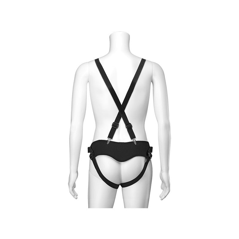 Vac-U-Lock - Chest and Suspender Harness With Plug Vac-U-Lock - Boutique Séduction