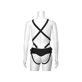 Vac-U-Lock - Chest and Suspender Harness With Plug Vac-U-Lock - Boutique Séduction