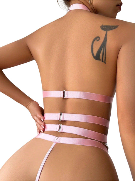 Sweetkama - 3Pc Set Lace Heart Ring - Boutique Séduction