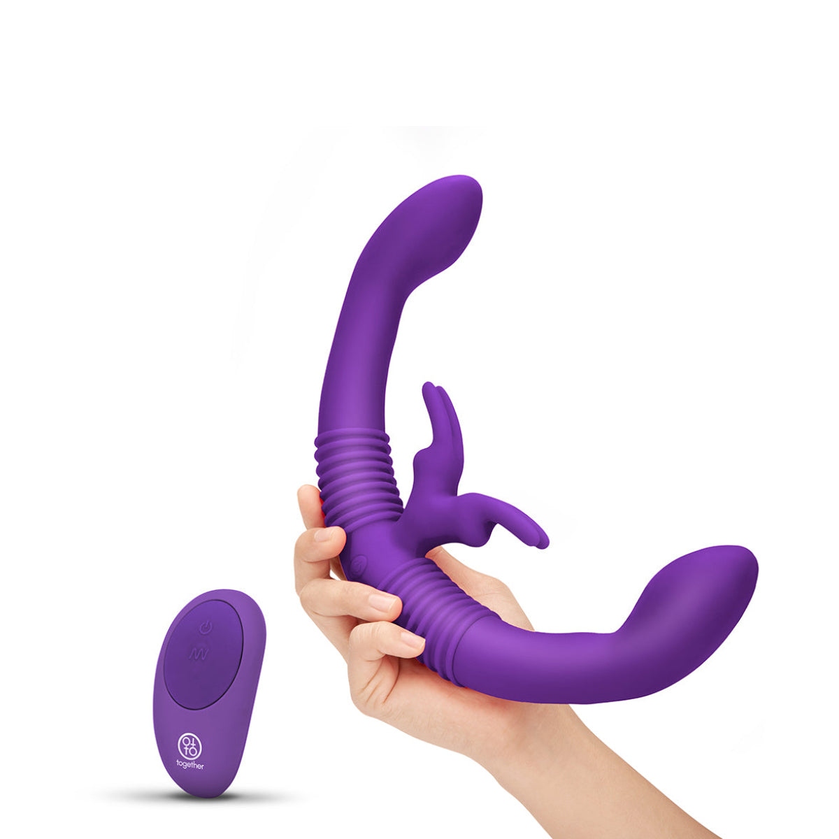 Together Couples' Vibrator with Remote Control