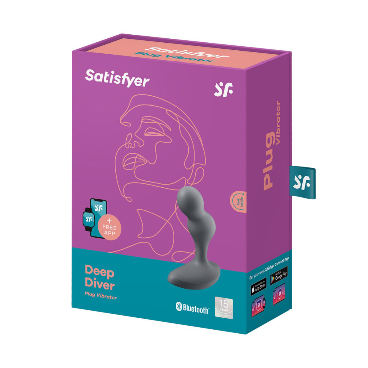 Deep Diver Vibrating Butt Plug