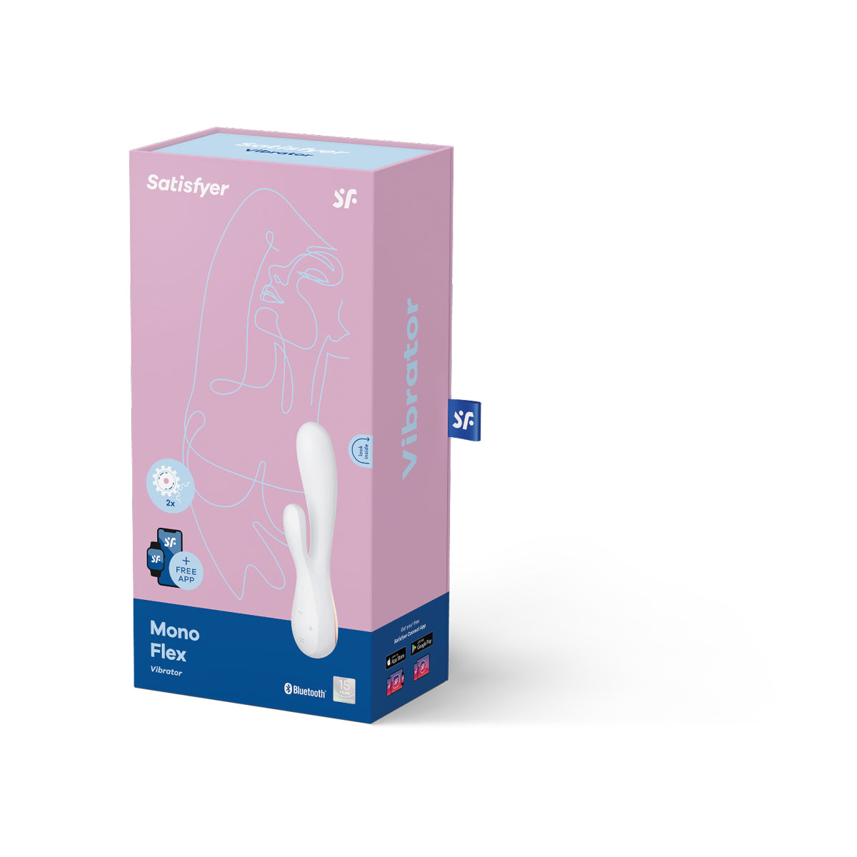 Mono Flex Double Stimulation Vibrator