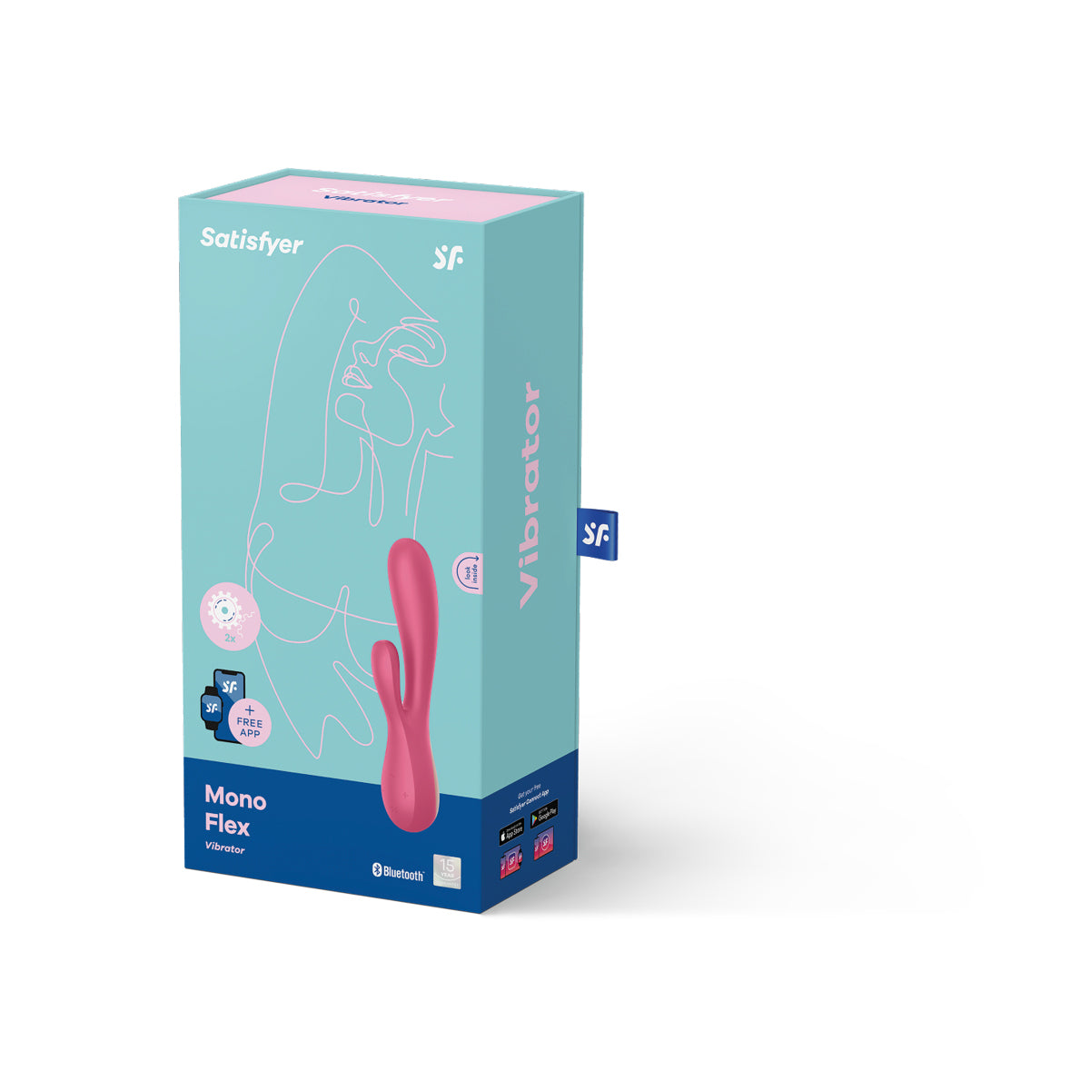 Mono Flex Double Stimulation Vibrator
