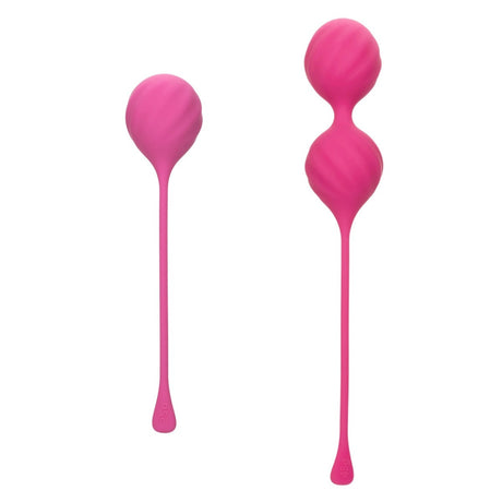 Kegel Exerciser 2Pcs Set  - Tighten & Tone - Pink Tighten & Tone - Boutique Séduction