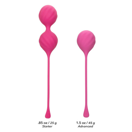 Kegel Exerciser 2Pcs Set  - Tighten & Tone - Pink Tighten & Tone - Boutique Séduction